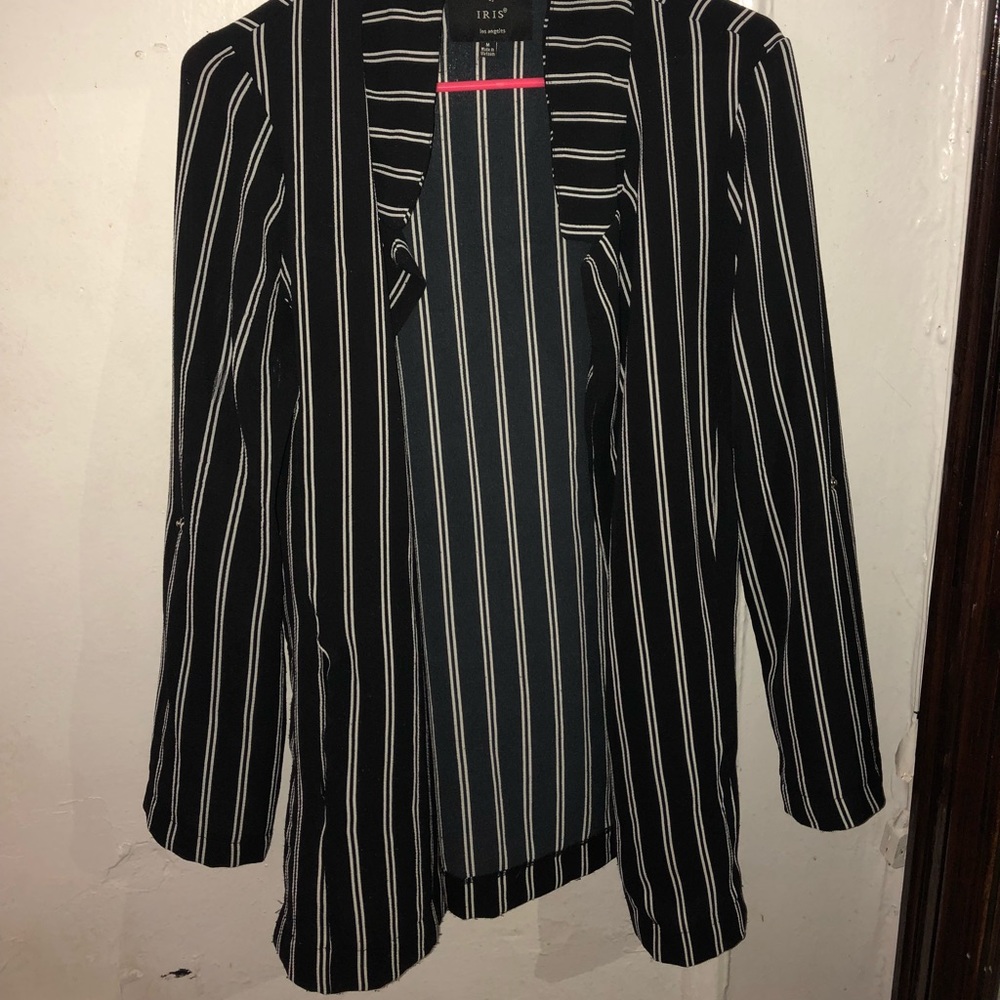 Striped soft jacket - Picture 3 of 4